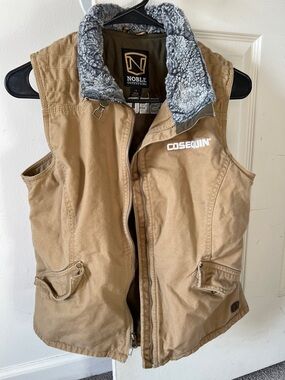 Equestrian Khaki Cosequin Sponsor Vest